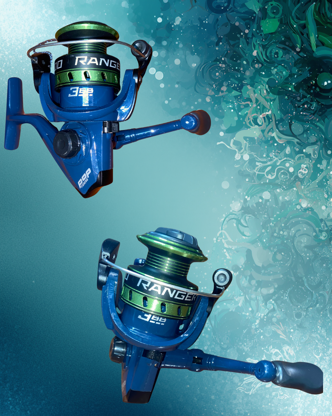 Molinete Ranger com vara 1,5m