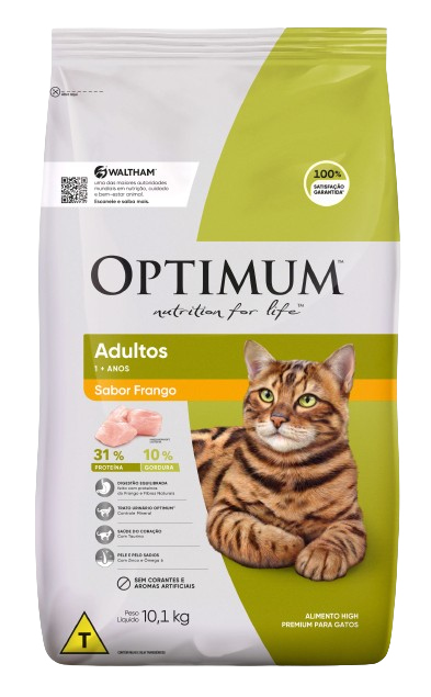 OPTIMUM™ Gatos Adultos – Frango