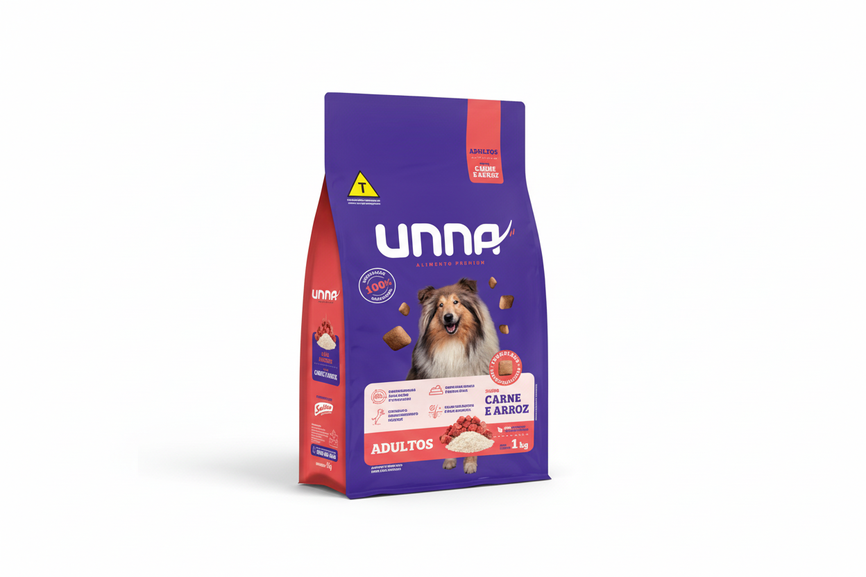 Unna ADULTOS - Carne e arroz