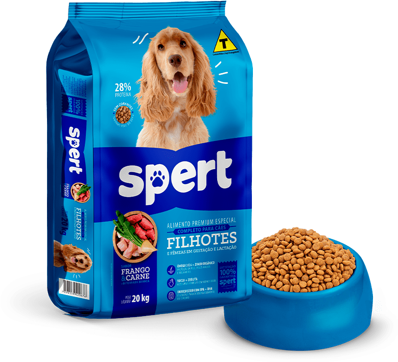 Spert Cães filhote - Alimento Premium Especial