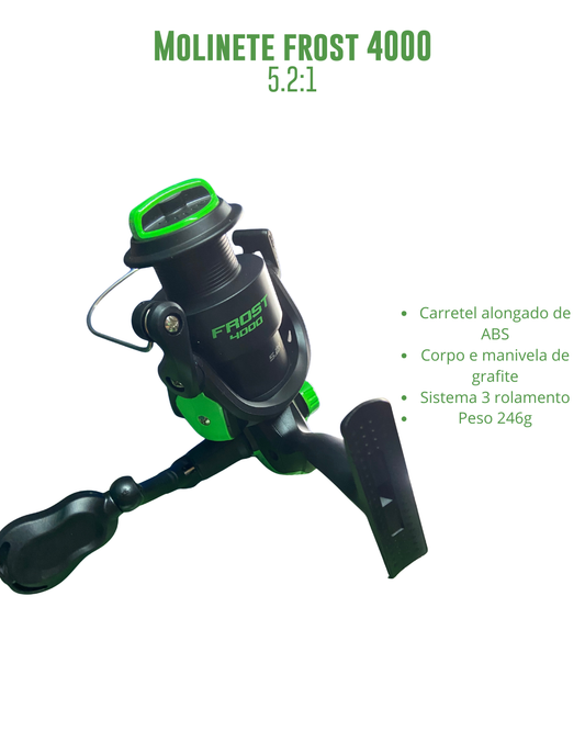 Molinete Frost - 3 rolamentos