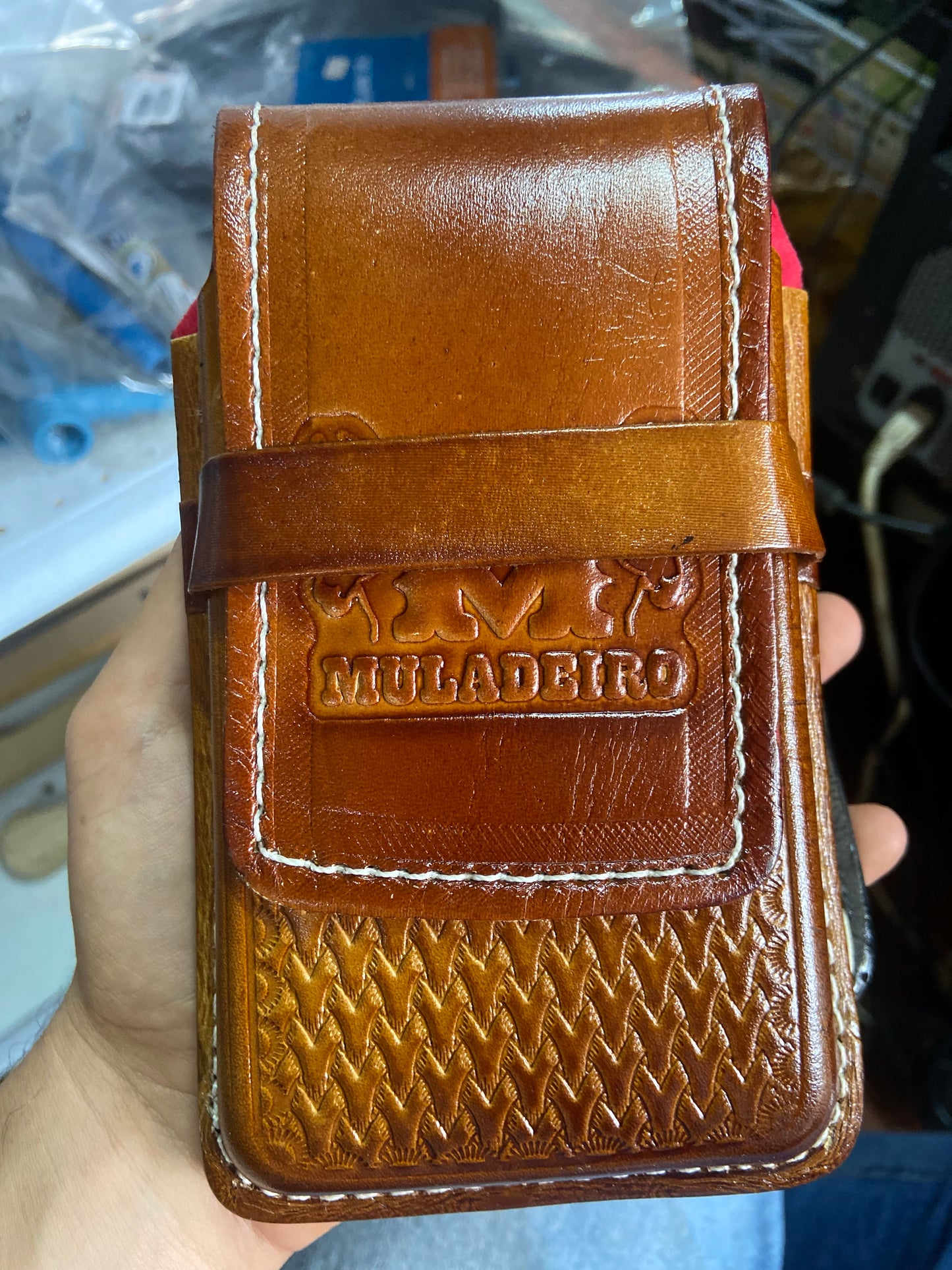 Capas para celular em couro