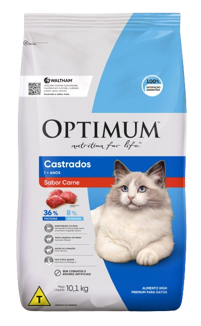OPTIMUM™ Gatos Castrados – Carne