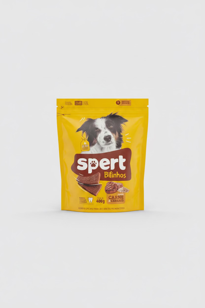 Bifinhos Spert Carne e cereais