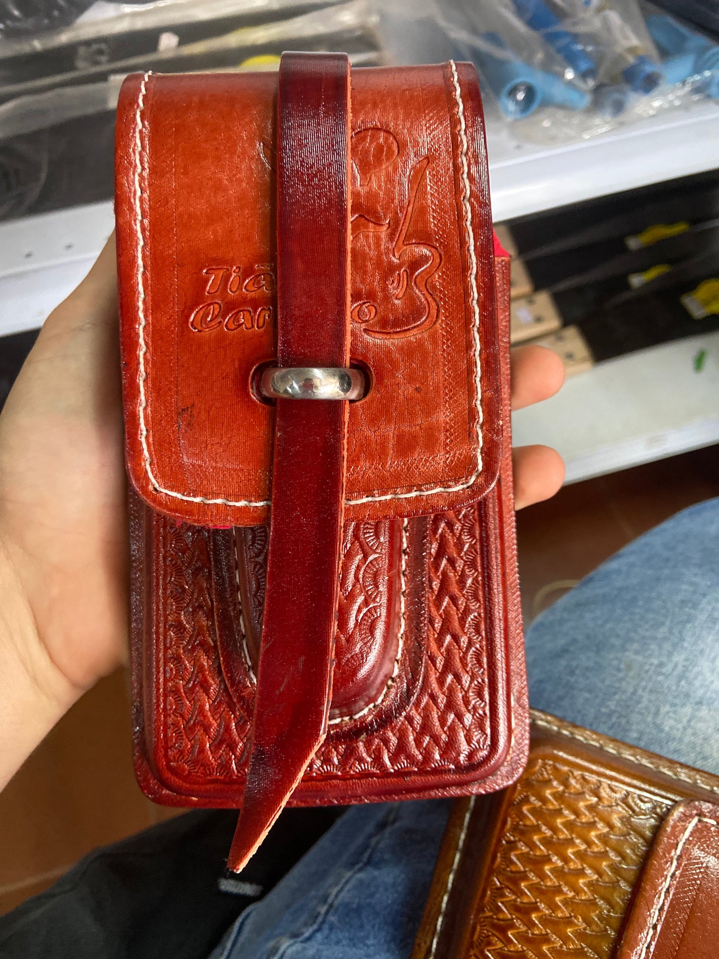 Capas para celular em couro