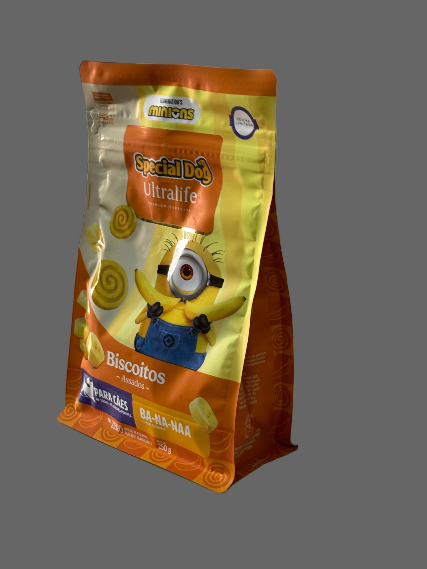 Biscoito Special dog Banana - Minions edição limitada