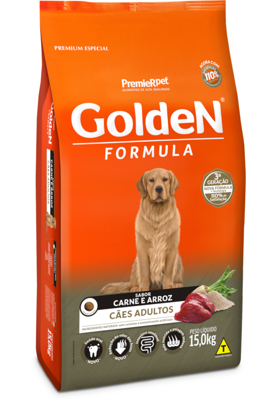 GoldeN® Formula Cães Adultos Frango & Arroz