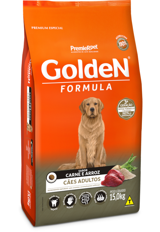 GoldeN® Formula Cães Adultos Frango & Arroz