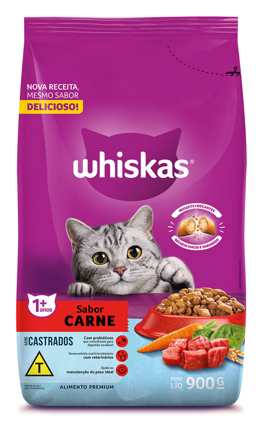 Whiskas - Sabor carne 900g