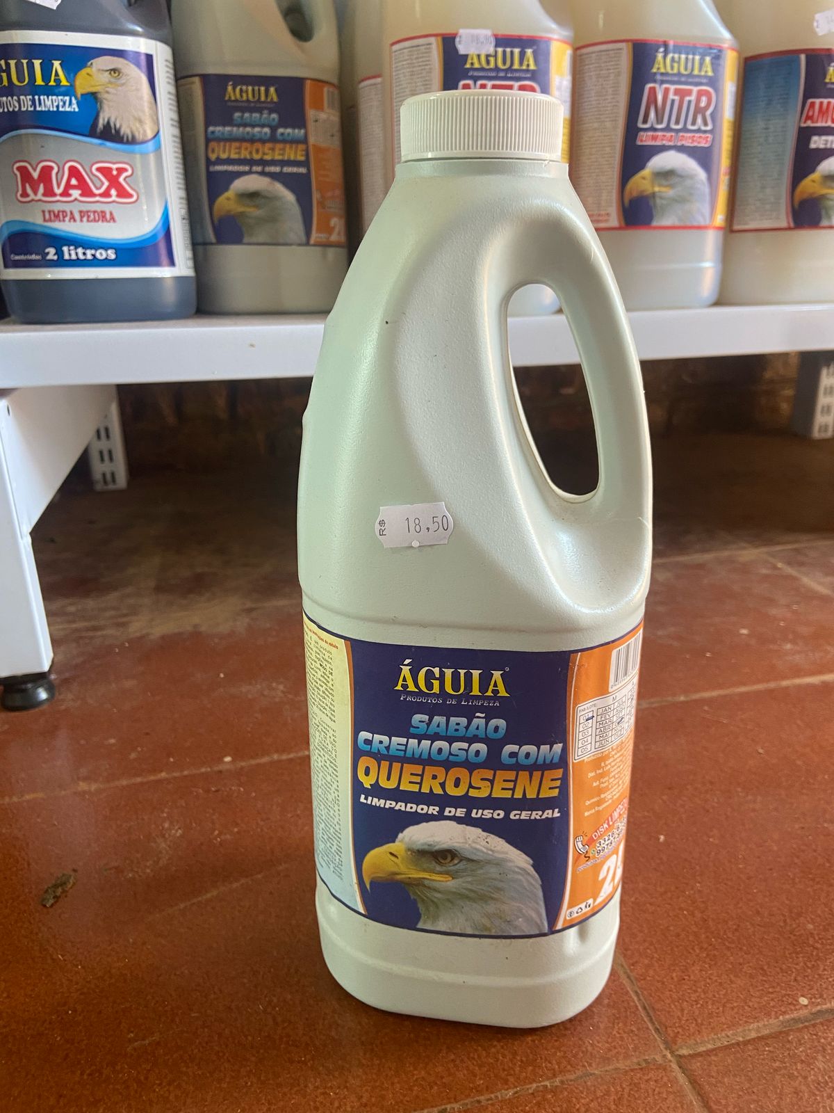 Sabão Cremoso com querosene- Águia