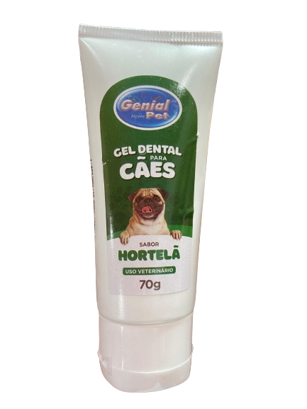 Gel dental para cães