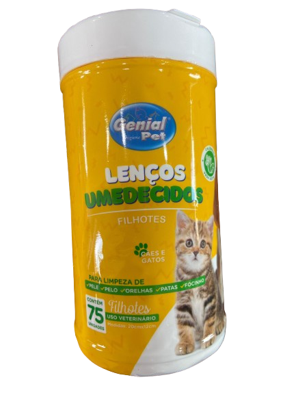 Lenços umidecidos - Pet