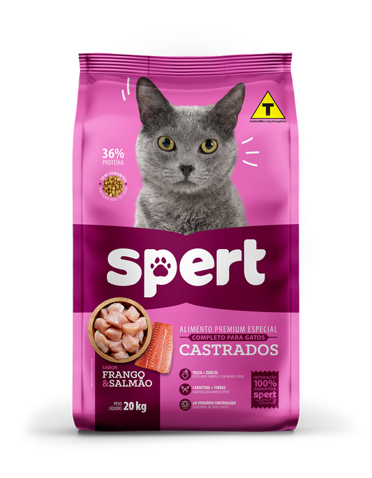 SPERT GATOS CASTRADOS