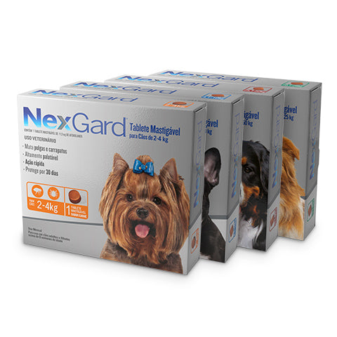 NexGard® Solução contra pulgas e carrapatos na medida certa.