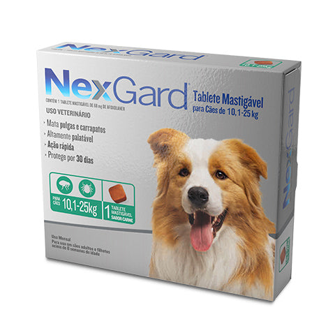 NexGard® Solução contra pulgas e carrapatos na medida certa.