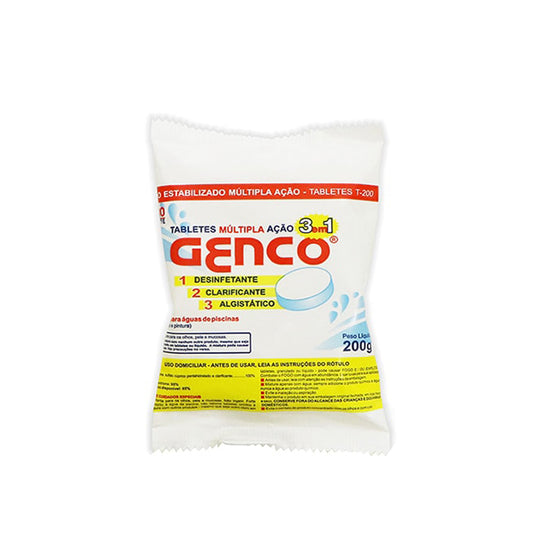 Genco® Tabletes 3 em 1: Sanitização, Proteção e Água Cristalina com Praticidade!